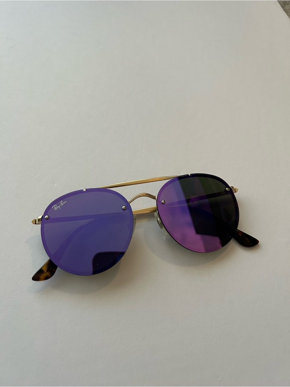 Ray-Ban Blaze Round Double Bridge Sunglasses
